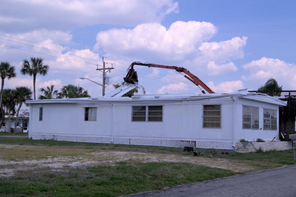 Mobile Home Demolition in Hickory