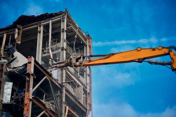 Factory Demolition in Hickory