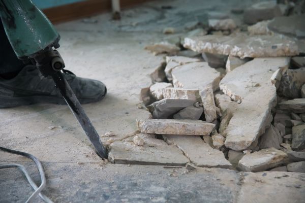 Concrete Porch Removal in Hickory