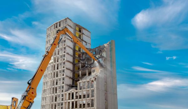 Commercial Building Removal in Hickory